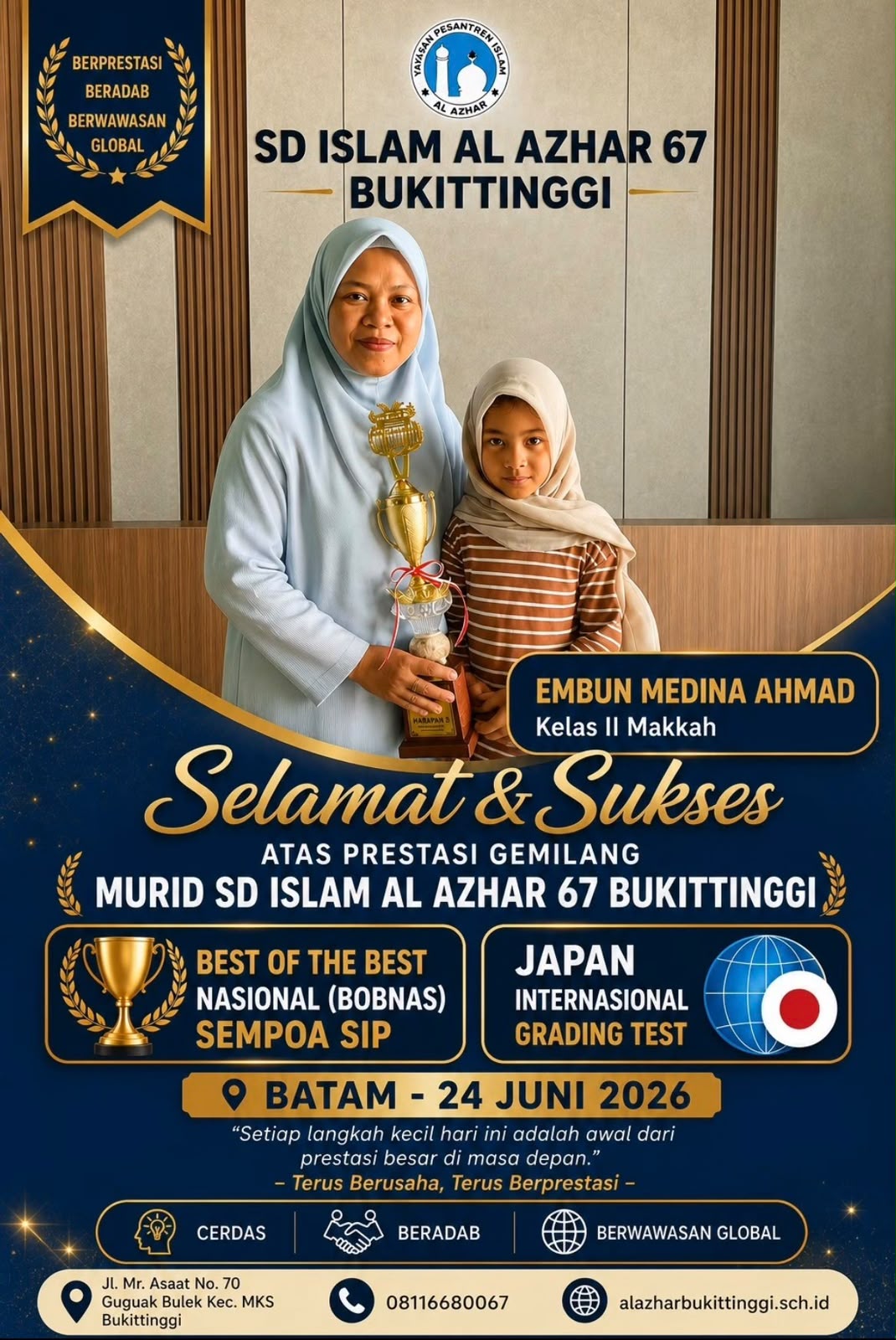 BEST OF THE BEST NASIONAL (BOBNAS) SEMPOA SIP JAPAN INTERNATIONAL GRADING TEST